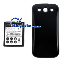 Усиленный аккумулятор повышенной емкости для телефона Samsung Galaxy SIII i9300 4300mAh