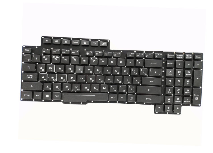 Клавиатура для ноутбука Asus G703 G703GI G703GS G703VI Купить клавиатуру для ноутбука Asus G703 в интернете по самой выгодной цене