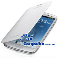 Оригинальный кожаный чехол для телефона Samsung Galaxy S3 S i9300 SIII черный/белый