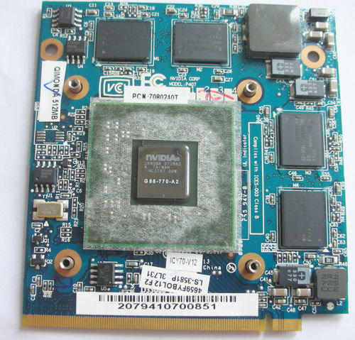 Видеокарта для ноутбука Acer 7720 nVIDIA GeForce 8600M GT MXM-II Видеокарта для ноутбука Acer 7720 nVIDIA GeForce 8600M GT MXM-II