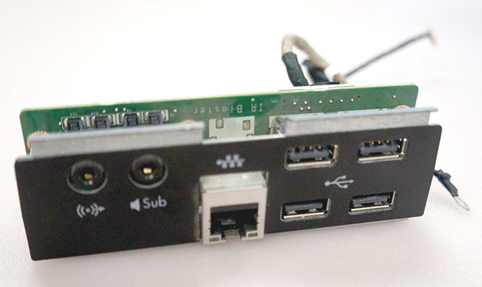 Сетевая карта для компьютера HP TouchSmart 610-1000 DA0ZNPI6E0 Купить сетевую карту с портами USB для моноблока HP в интернете по самой низкой цене