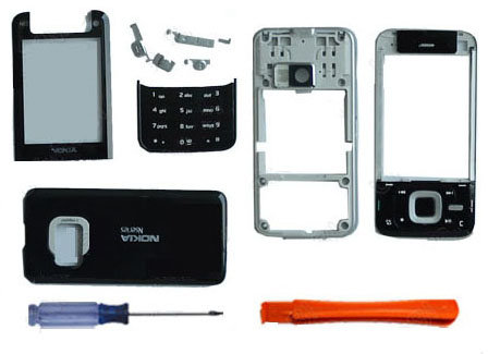 Корпус для телефона Nokia N81 + клавиатура Корпус для телефона Nokia N81 + клавиатура.