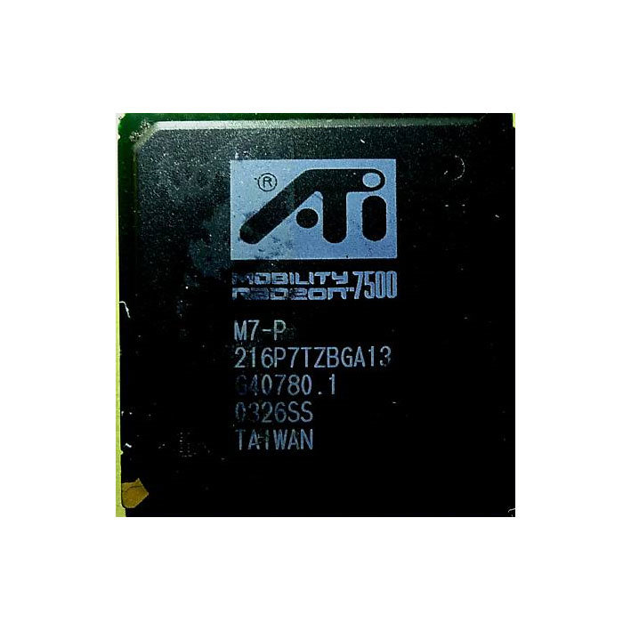 Видеочип для ноутбука ATI Mobility Radeon 7500 M7-P 216P7TZBGA13 Видеочип для ноутбука ATI Mobility Radeon 7500 M7-P 216P7TZBGA13 
