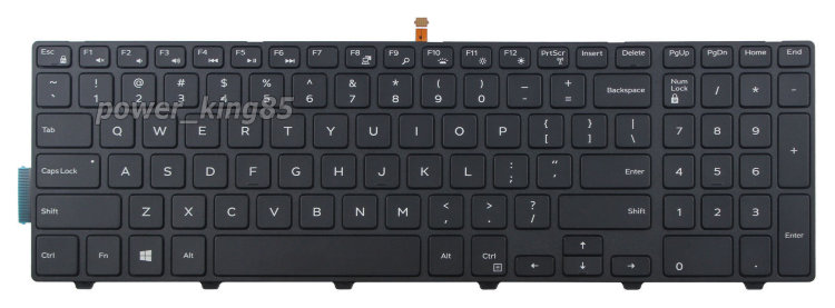 Клавиатура для ноутбука Dell Latitude 3550 3560 3570 Купить оригинальную клавиатуру со светодиодной подтсветкой для ноутбука Dell Latitude 3550 3560 3570 в интернет магазине с гарантией