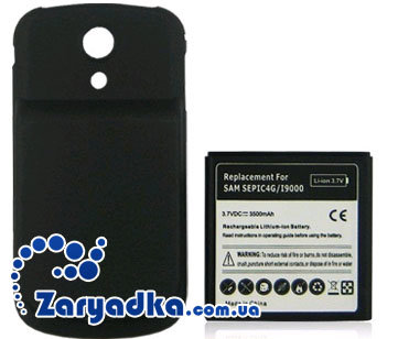 Усиленный аккумулятор повышенной емкости для телефона Samsung Epic 4G 3500mAh Усиленная батарея повышенной емкости для телефона Samsung Epic 4G 3500mAh