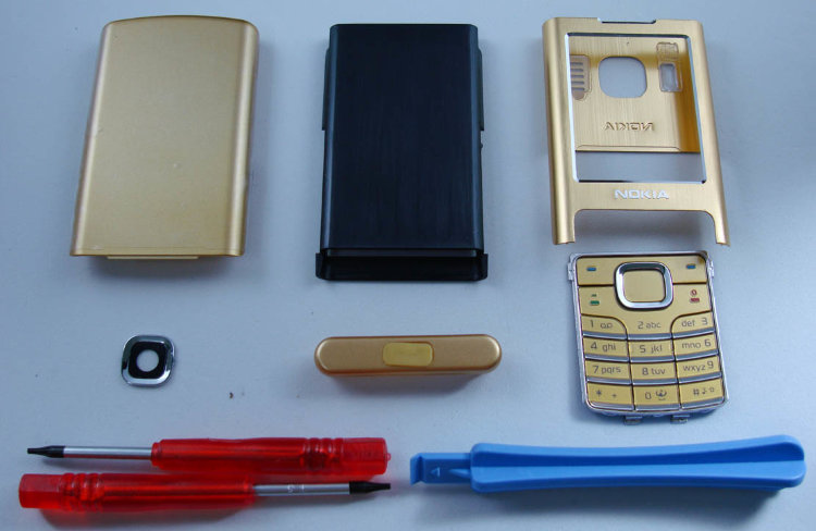 Корпус для телефона Nokia 6500 Classic (металл) Корпус для телефона Nokia 6500 Classic (металл).