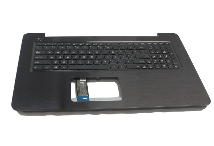Корпус с клавиатурой для ноутбука ASUS X756 X756UA 90NB0A01-R30320  Купить клавиатуру для ноутбука Asus X756 в интернете по самой выгодной цене