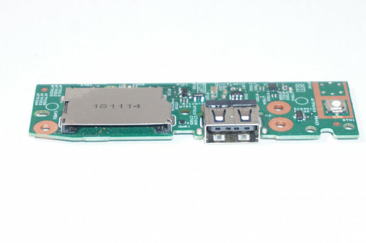 Модуль USB для ноутбука Dell Inspiron 14 5491 2Y03W Купить плату USB с кард ридером для Dell 5491 в интернете по выгодной цене
