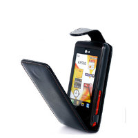 Кожаный чехол для телефона LG KP500 KP501
