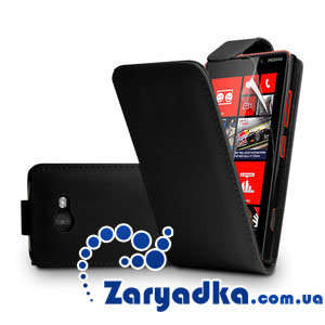 Кожаный чехол для телефона Nokia Lumia 820 флип черый белый красный Кожаный чехол для телефона Nokia Lumia 820 флип черый белый красный