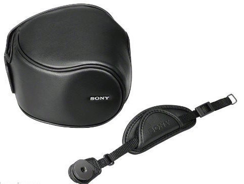 Чехол для камеры Sony Sybershot DSC-HX400, HX300, HX200V LCJ-HL Купить оригинальный кожаный чехол LCJ-HL для фотоаппарата Sony в интернете по самой выгодной цене