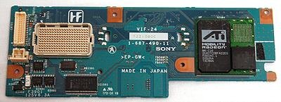 Видеокарта для ноутбука Sony Vaio PCG-V505 VIF-24 A8068226A Видеокарта для ноутбука Sony Vaio PCG-V505 VIF-24 A8068226A