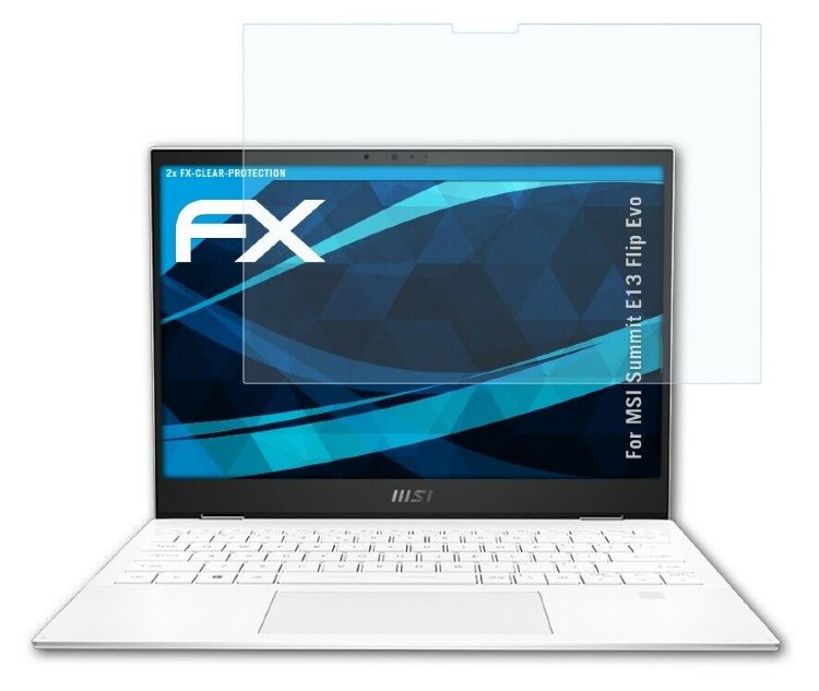 Защитная пленка экрана для ноутбука  MSI Summit E13 Flip Evo Купить пленку для MSI E13 flip в интернете по выгодной цене