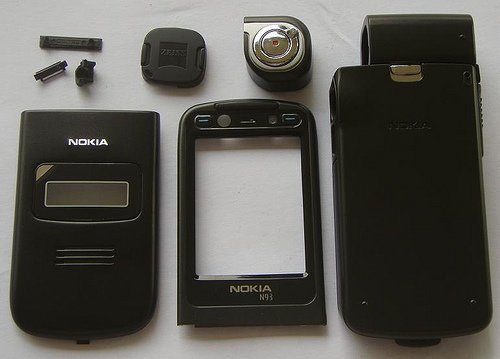 Оригинальный корпус для телефона Nokia N93 Оригинальный корпус для телефона Nokia N93.