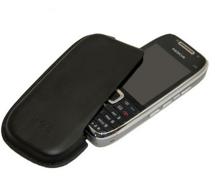 Оригинальный кожаный чехол для телефона Nokia E75 Slip Оригинальный кожаный чехол для телефона Nokia E75 Slip.