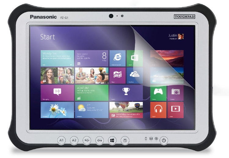 Защитная пленка экрана для планшета Panasonic ToughPad FZ-G1 Купить защитную пленку экрана для ноутбука Panasonic toughpad в интернете по самой выгодной цене