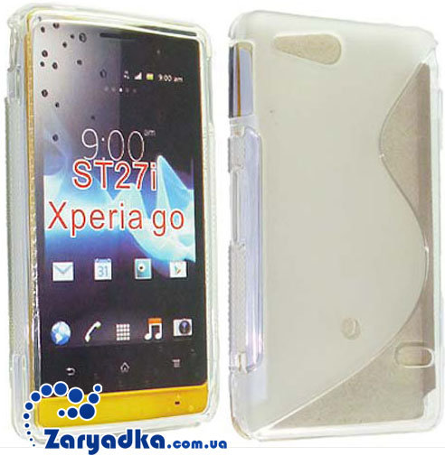 Оригинальный силиконовый чехол для телефона SONY XPERIA GO ST27i черный белый прозрачный Оригинальный силиконовый чехол для телефона SONY XPERIA GO ST27i
черный белый прозрачный