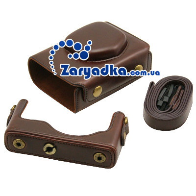 Оригинальный кожаный чехол для камеры Canon SX240 PowerShot SX 240 Цвет: коричневый