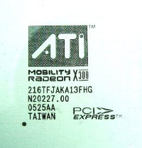 Видеочип для ноутбука ATI Mobility Graphics X300 216TFJAKA13FHG