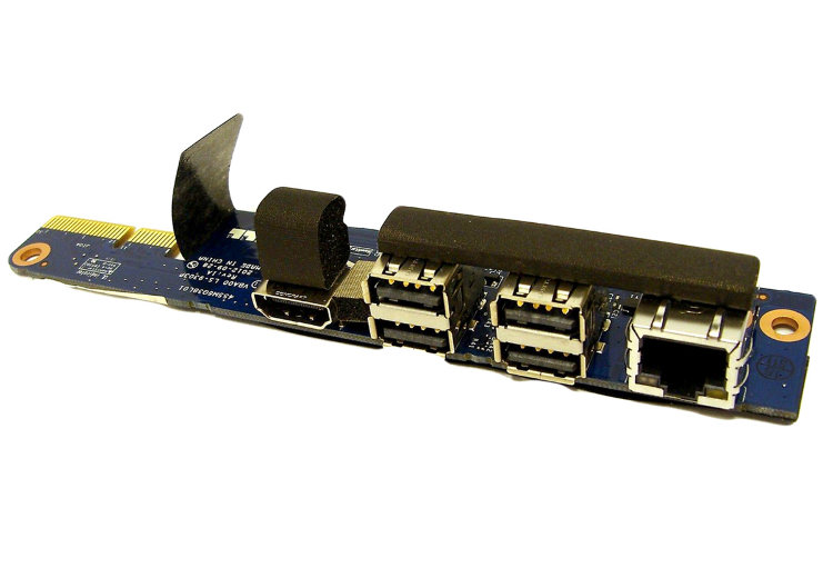 Плата USB LAN HDMI для моноблока Lenovo C540 LS-9303P Купить сетевую карту для компьютера Lenovo c540 в интернете по самой выгодной цене