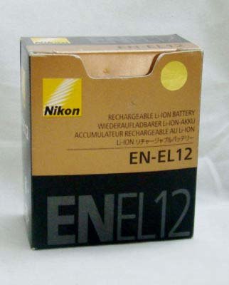 Оригинальный аккумулятор для камеры Nikon EN-EL12 Оригинальная genuine батарея для камеры Nikon EN-EL12
