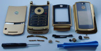 Оригинальный корпус для телефона Motorola RAZR2 V8 (металл)