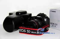 Кожаный чехол для камеры Canon EOS 5D Mark III 3 5D Mark II 2 черный коричневый