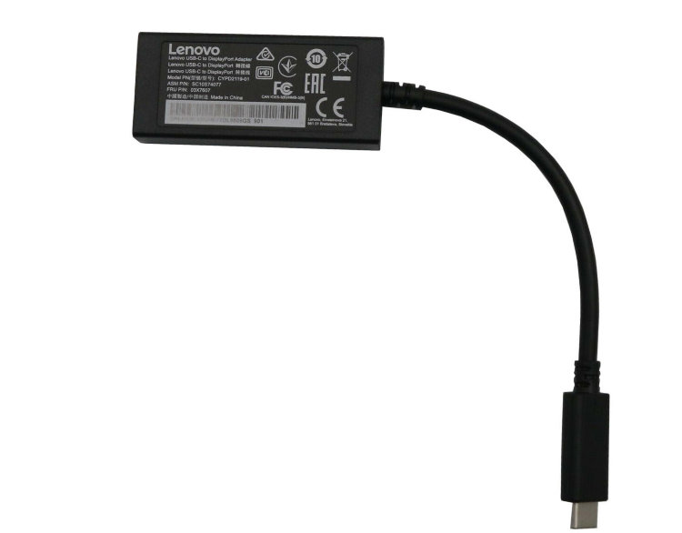 Адаптер DisplayPort для ноутбука Lenovo ThinkPad T490 T14 P14s T15 P17 P15 T14s 03X7607   Купить адаптер type-c для Lenovo t490 в интернете по выгодной цене