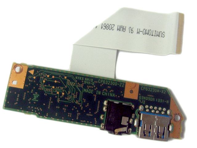 Модуль звуковой карты с портом USB для ноутбука Fujitsu Lifebook U904 CP632300-Z2 Купить плату USB с аудиовыходом для ноутбука Fujitsu в интернете по самой низкой цене