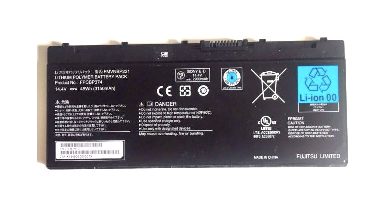Оригинальный аккумулятор для ноутбука Fujitsu STYLISTIC Q702 q704 FPCBP374 CP588146-01  Купить оригинальную батарею для планшета Fujitsu Q702 q704 в интернете по самой выгодной цене