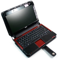 Оригинальный кожаный чехол для ноутбука Acer Aspire One 10" 10.1" D150