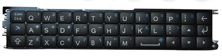 Оригинальная клавиатура для телефона Nokia N900 Оригинальная клавиатура для телефона Nokia N900