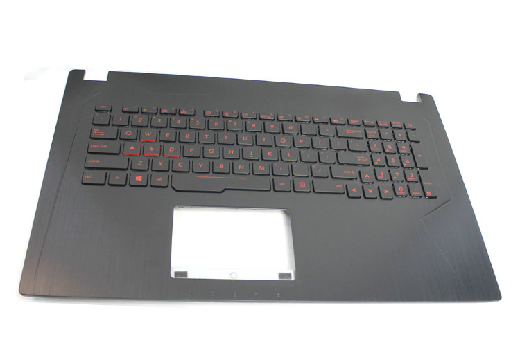 Клавиатура для ноутбука Assu  GL753VD  GL753 13N1-0XA0701 Купить корпус с клавиатурой для ноутбука Asus gl753v в интернете по самой выгодной цене