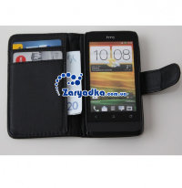 Оригинальный кожаный чехол для телефона HTC One V Wallet