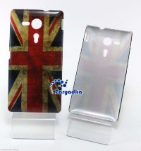 Гелиевый чехол с рисунком для Sony Ericsson Xperia SP M35h британский флаг