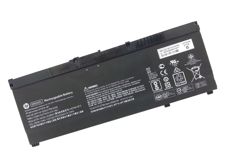 Оригинальный аккумулятор для ноутбука HP 15-CB Omen 15-CE SR04XL 917724-855 HSTNN-IB7Z Купить батарею для ноутбука HP 15 ce в интернете по самой выгодной цене