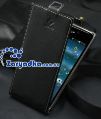 Оригинальный кожаный чехол флип для телефона Acer Liquid E600