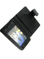 Оригинальный кожаный чехол для телефона LG KU990 Viewty Side Open