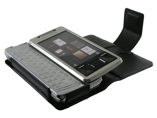 Оригинальный кожаный чехол для телефона Sony Ericsson Xperia X1 Side Open Оригинальный кожаный чехол для телефона Sony Ericsson Xperia X1 Side Open.