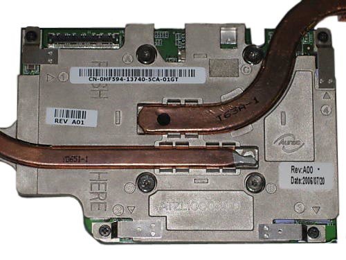 Видеокарта для ноутбука Dell XPS M170 256MB nVidia 7800 GTX HF594 Видеокарта для ноутбука Dell XPS M170 256MB nVidia 7800 GTX HF594