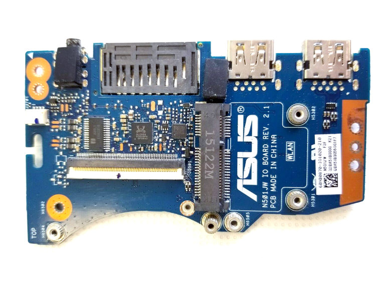 Модуль USB с кард ридером для ASUS UX501J UX501 UX501V UX501VW Купить плату чтения карт памяти с USB для Asus UX501 в интернете по выгодной цене
