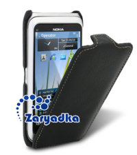 Премиум кожаный чехол для телефона Nokia E7 - Jacka Melkco