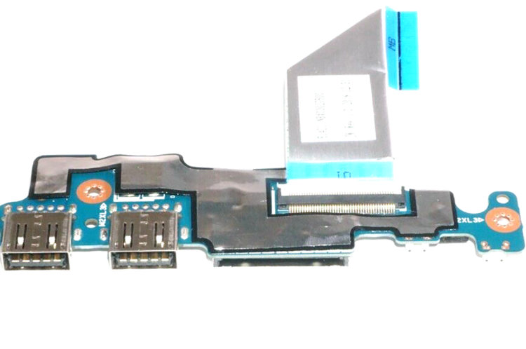 Модуль USB для ноутбука Lenovo flex-14IWL LS-H081P NBX0002GB00 Купить плату с кнопкой включения и портами usb для lenovo flex 14 в интернете по выгодной цене