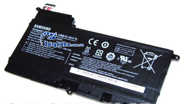 Аккумулятор батарея для ноутбука Samsung 530U NP535U3C BA43-00339A Оригинальный аккумулятор для ноутбука Samsung 530U NP530U4B-A01US 45Wh BA43-00339A купить в интернете