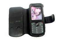 Оригинальный кожаный чехол для телефона Motorola ZN5 Side Open