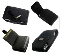Кожаный чехол-бумажник для телефонов LG CU720 Shine
