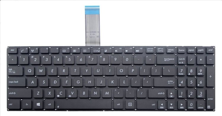 Клавиатура для ноутбука ASUS X750 X750J X750JA X750JB X750JN X750L X750LA X750LB X750LN Купить клавиатуру для ноутбука Asus X750 в интернет магазине с гарантией