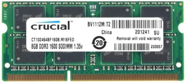 Оперативная памяти для ноутбука DDR3 8Gb so-dimm Купить оригинальную оперативную память для ноутбука DDR3 8gb в интернете по самой выгодной цене