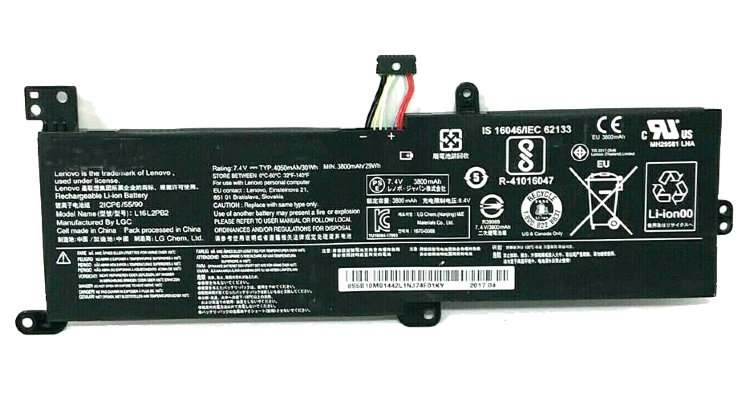 Оригинальный аккумулятор для ноутбука Lenovo 520-15IKB L16L2PB2 L16L2PB1 L16S2PB1 L16C2PB2 L16C2PB1  Купить батарею для Lenovo 520-15ikb в интернете по выгодной цене