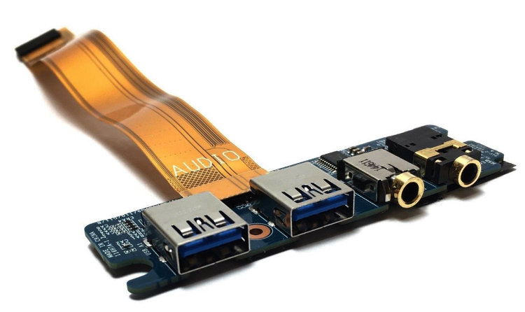 Модуль USB со звуковой картой для ноутбука MSI GS60 Ghost PRO MS-16H7 MS-16H7A Купить звуковую карту с платой USB для ноутбука MSI gs 60 в интернете по самой выгодной цене